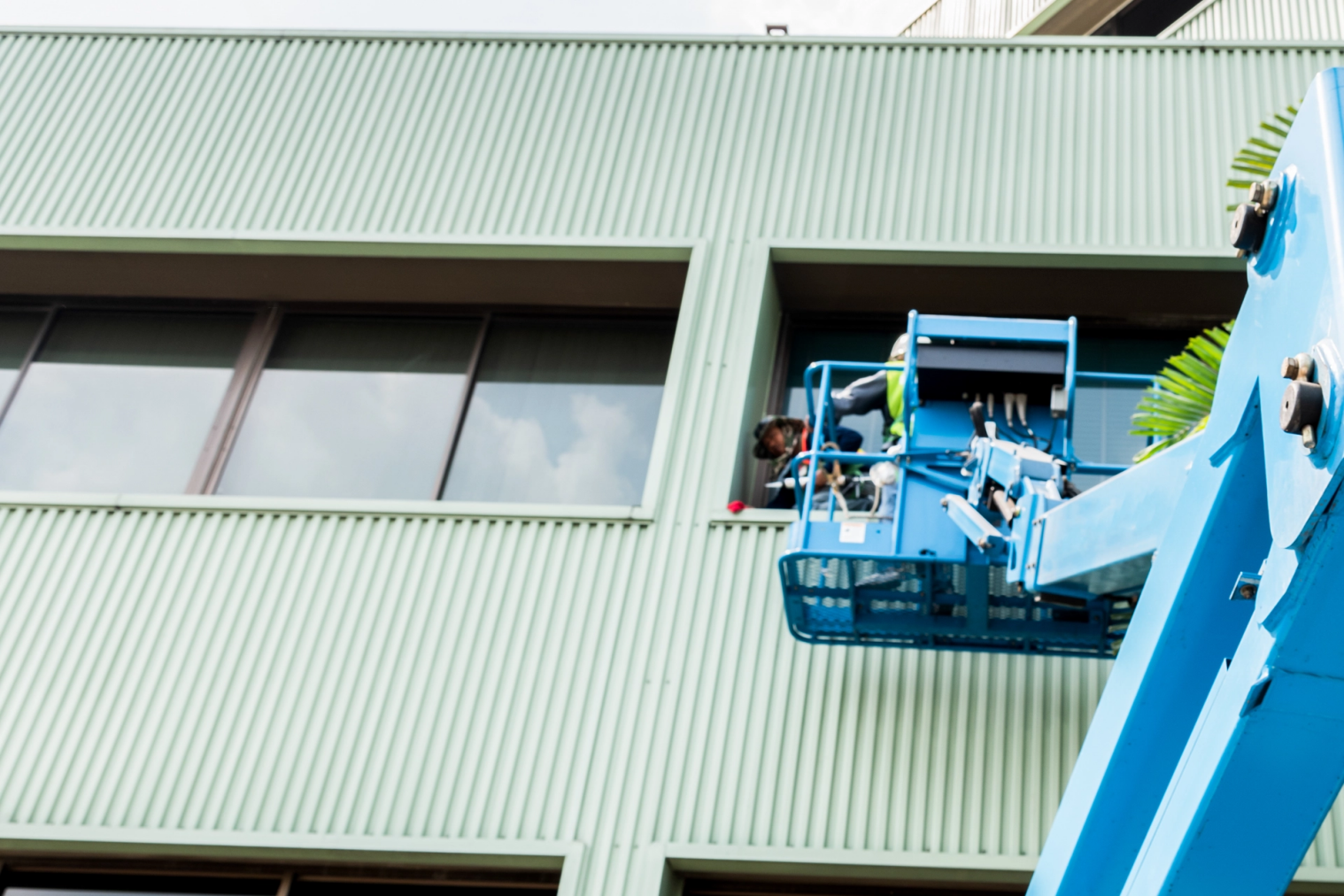 Nacelle pour nettoyage façade